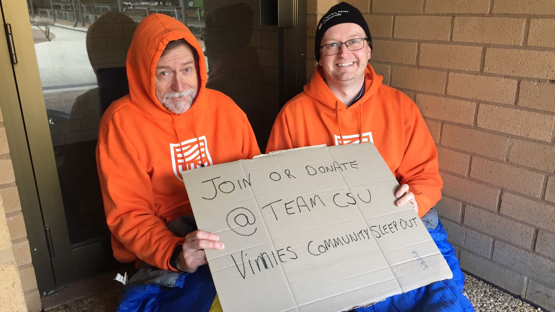 Charles Sturt challenges Wagga Wagga residents to sleep rough for Vinnies Community Sleepout 