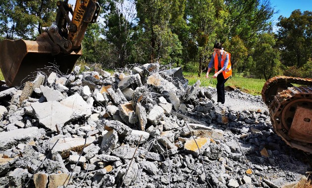Charles Sturt cadet engineer on the job with Riverina Water