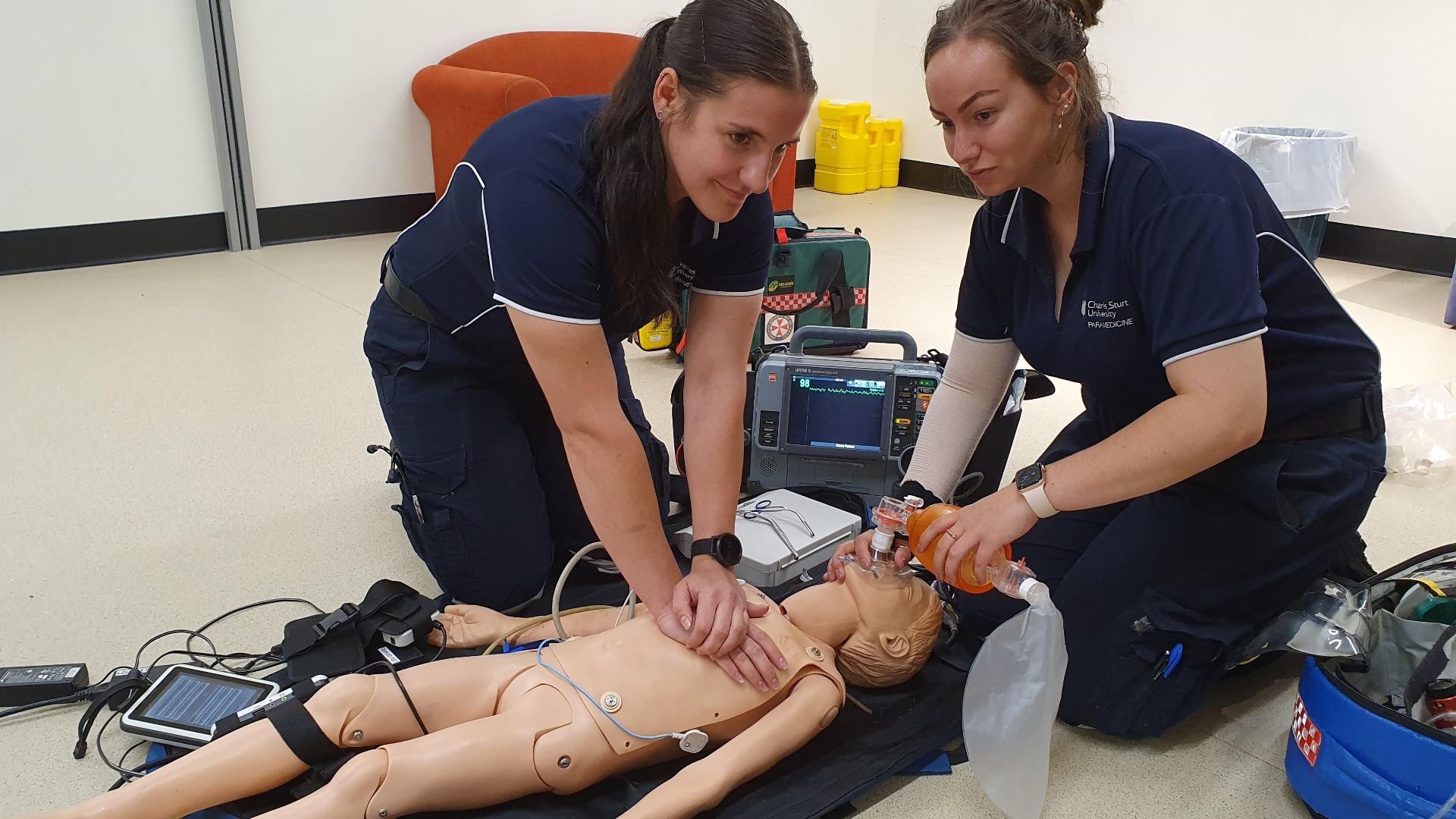 Intensive paramedicine residential school in Bathurst this week