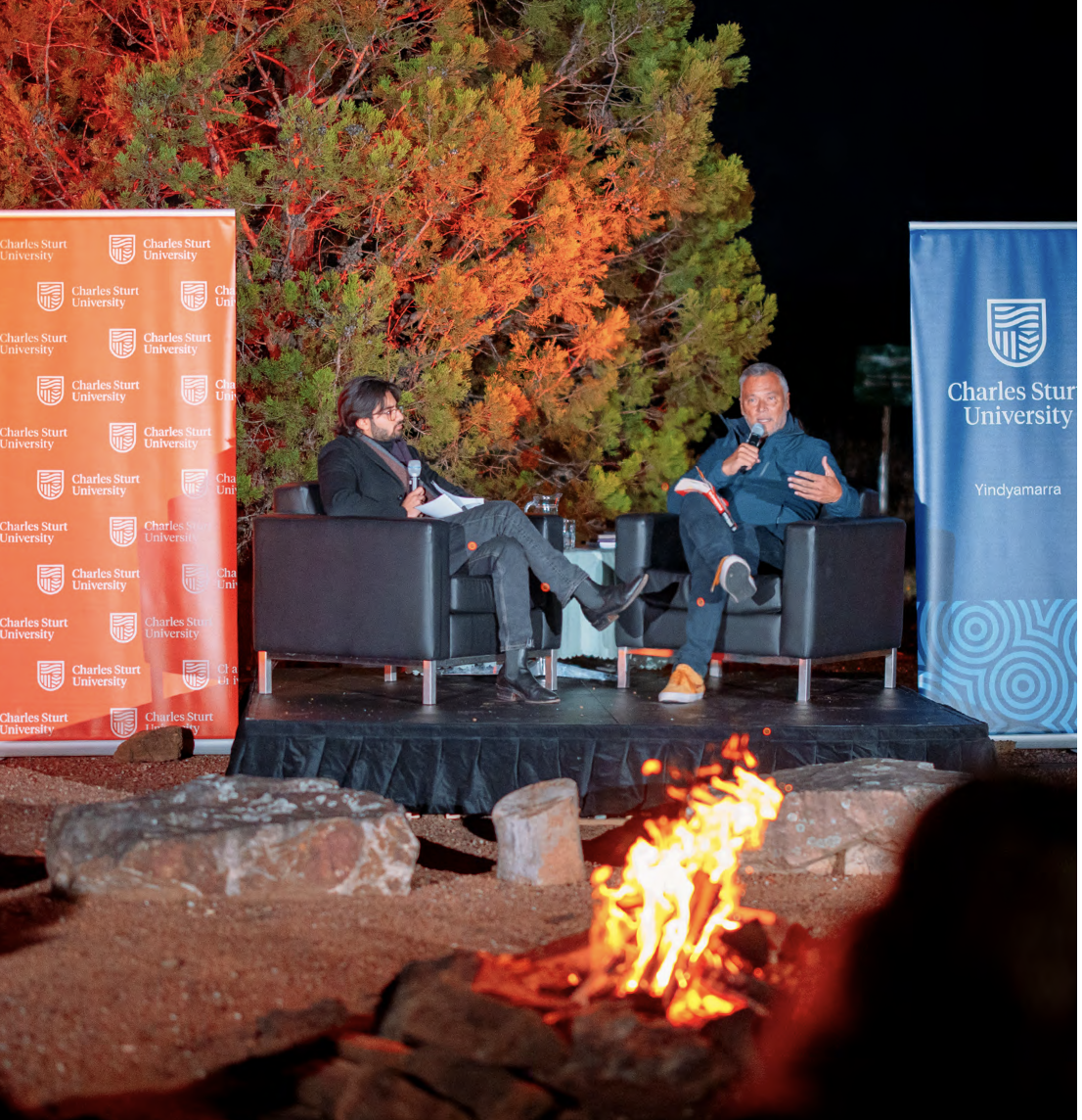 Stan Grant campfire