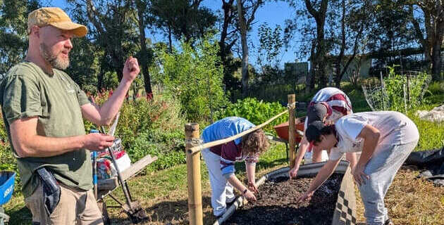 Food connections: From local gardens to regional networks