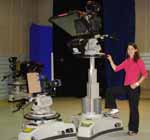 CSU television production student Emma Ulm who has secured a Vinten scholarship.