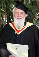 81 year old CSU graduate Ian Findlay