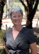 The new Head of the School of Visual and Performing Arts at CSU at Wagga Wagga, Associate Professor Margaret Woodward.