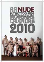 RA Nude Movember Calendar at CSU. 