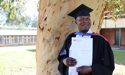 Kenyan customs officer fulfills wishes at CSU 