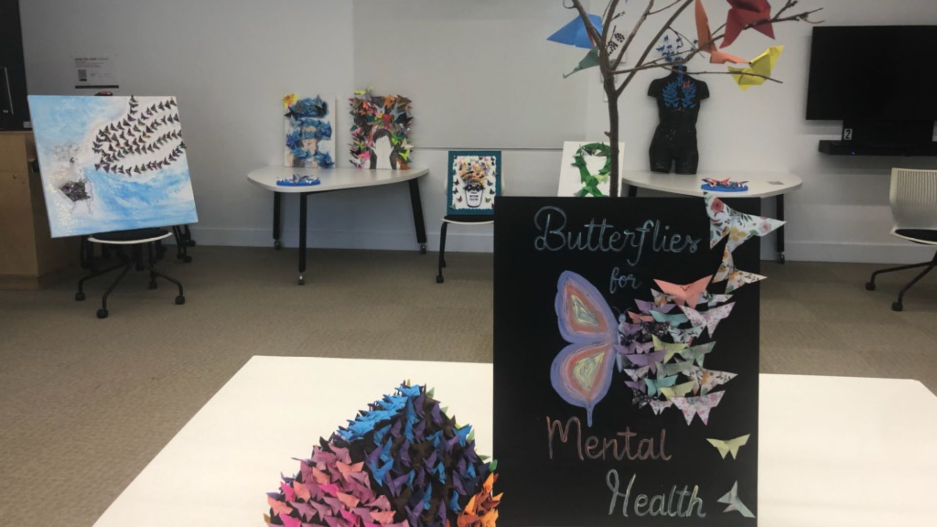 Student-led art exhibition to start conversations about mental health