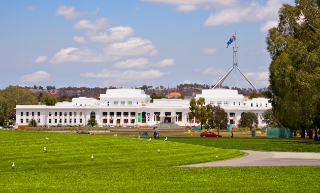 Who are the ‘Original Sovereigns’ camped out at Old Parliament House and what are their aims? 