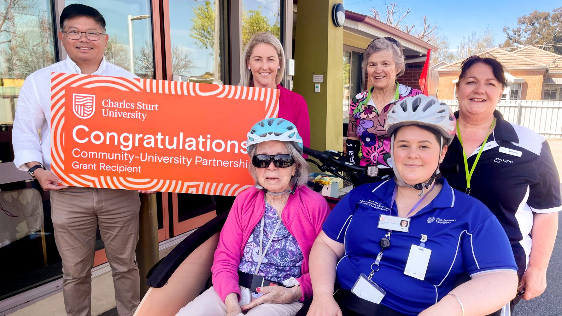 Charles Sturt grant helps cycling initiative give senior citizens new lease on life