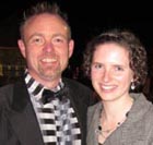 National award winners Ms Stephanie Frazer and Mr Alan Dyason from CSU.