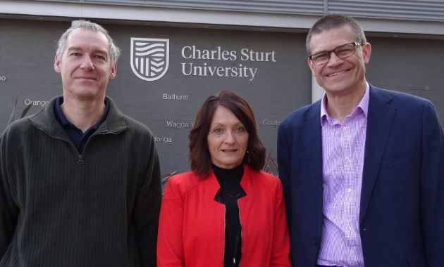 Staff chalk up 30 years at Charles Sturt in Bathurst