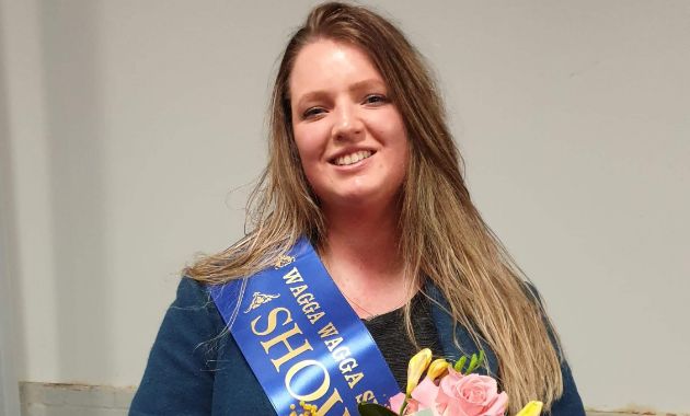 Charles Sturt agriculture student named Wagga Showgirl