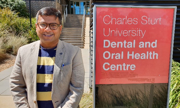 Charles Sturt dentistry lecturer wins international research award