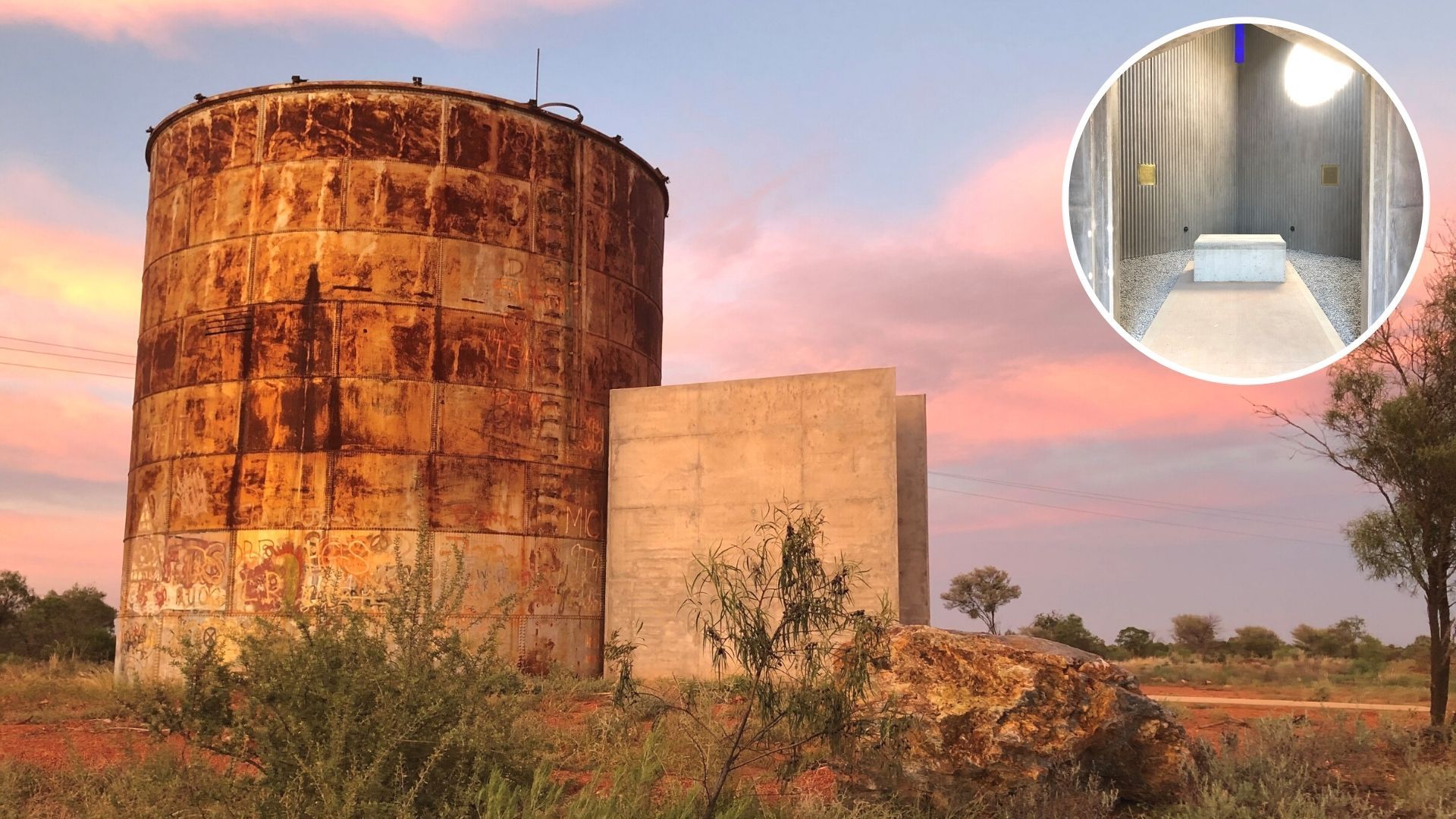 An old, run-down water tank has been reborn as an international acoustic masterpiece 