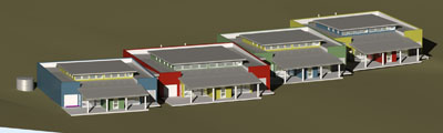 An Artist’s impression of the proposed new child care centre at CSU Wagga Wag