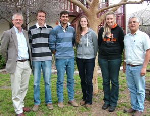 CSU team in the national crops competition in 2014.