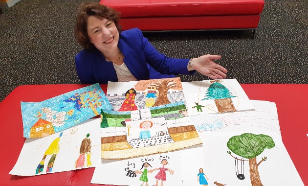 Children everywhere invited to draw ‘talking’ for a university conference