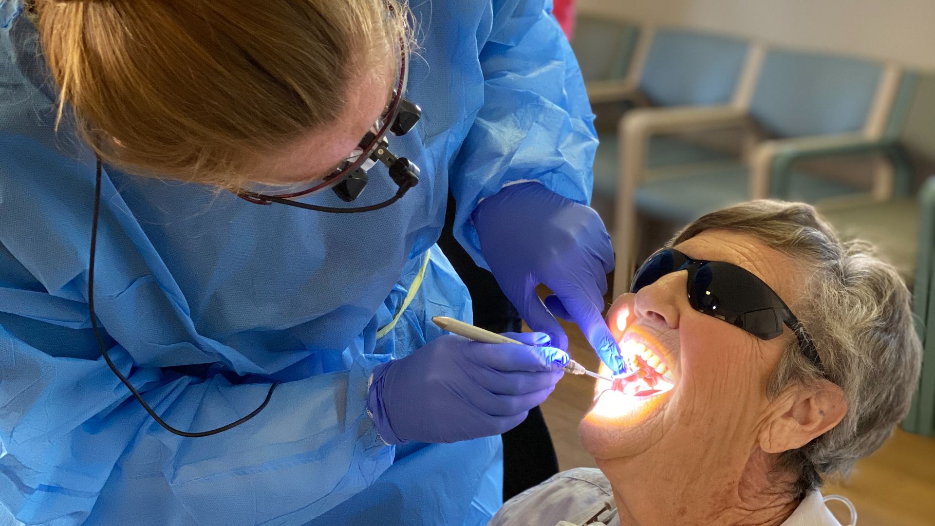 New portable student dental service assists aged care residents CSU News