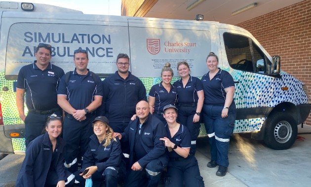 Paramedicine students volunteer to ‘Ride The Wave’ in Port Macquarie