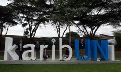 The Global Voices delegation at the UN Offices in Nairobi