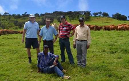 Associate Professor Michael Friend  on Reunion Island