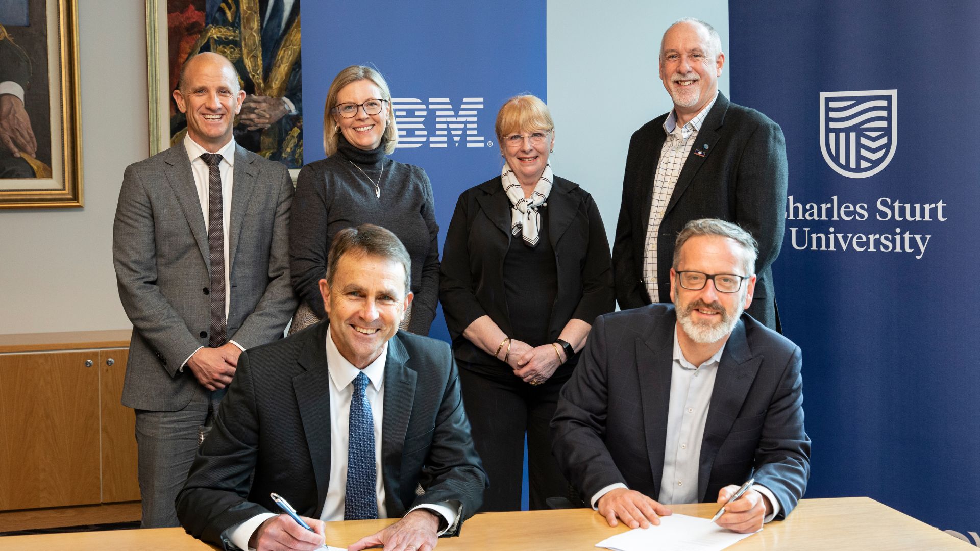 Charles Sturt and IBM to build digital transformation skills and workforce capacity via internships 