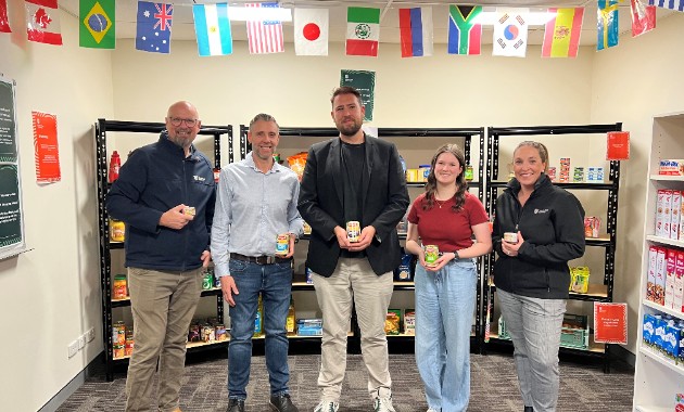Simplot Bathurst donation boosts Charles Sturt Student Food Pantry