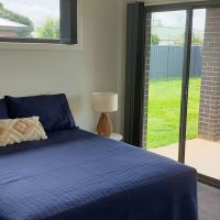 View of main bedroom and garden