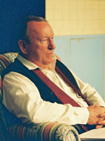 Tony Barry as Ben Chifley in the original Bathurst production of A Local Man